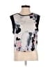 Aqua 100% Polyester Gray Sleeveless Top Size XS - photo 1