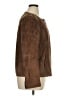 Talbots 100% Leather Brown Leather Jacket Size 14 - photo 4