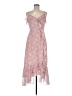 Intermix Paisley Pink Cocktail Dress Size 6 - photo 1