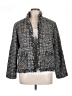 Chico's 100% Polyester Tweed Gray Blazer Size XL - photo 1