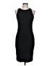 BCBGeneration Solid Black Cocktail Dress Size L - photo 1