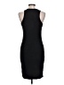 BCBGeneration Solid Black Cocktail Dress Size L - photo 2