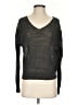 Massimo Dutti 100% Linen Black Pullover Sweater Size XS - photo 1