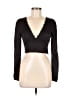 Zara Black Long Sleeve Top Size M - photo 1
