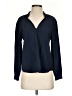 Brochu Walker Blue Long Sleeve Blouse Size XS - photo 1