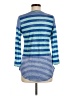 David Cline Blue 3/4 Sleeve Top Size M - photo 2