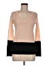 Club Monaco Color Block Tan Pullover Sweater Size M - photo 1