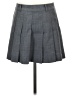 Zara 100% Polyester Gray Formal Skirt Size S - photo 1
