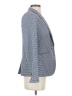 J.Crew Houndstooth Blue Wool Blazer Size 2 - photo 4