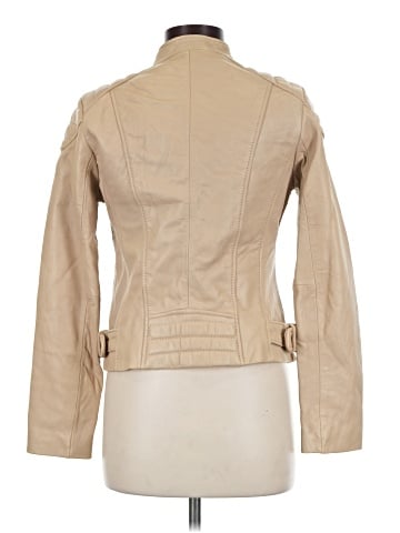 MICHAEL Michael Kors Leather Jacket (view 2)