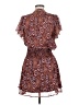 Veronica M. 100% Polyester Paisley Brown Casual Dress Size M - photo 2