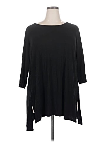 Joan Vass 3/4 Sleeve T-Shirt (view 1)