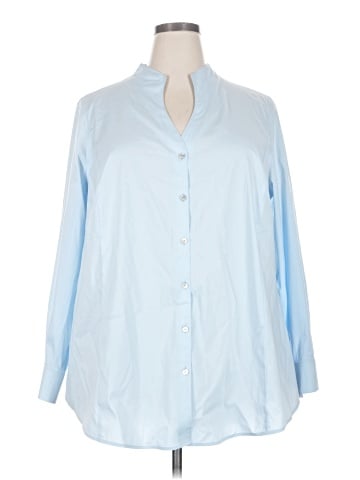 Foxcroft 3/4 Sleeve Blouse (view 1)