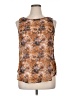 Bobeau Brown Sleeveless Blouse Size L - photo 1