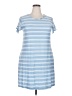 Como Vintage Stripes Blue Casual Dress Size XXL - photo 1