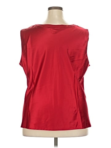 JM Collection Sleeveless Blouse (view 2)