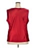 JM Collection Red Sleeveless Blouse Size 24w - photo 2