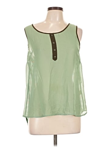 E&M Collection Sleeveless Blouse (view 1)