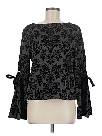 Karen Kane Long Sleeve Blouse (view 1)