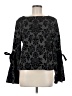 Karen Kane Black Long Sleeve Blouse Size M - photo 1