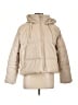Zara 100% Polyester Solid Tan Jacket Size L - photo 1