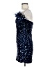 B. Darlin 100% Polyester Blue Cocktail Dress Size 7 - 8 - photo 5