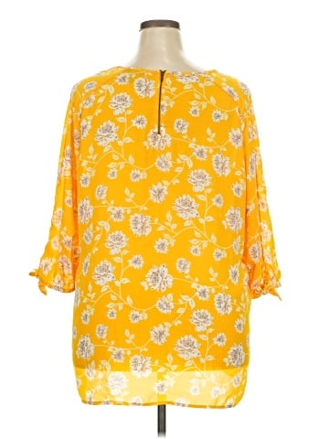 Mix by 41 Hawthorn 3/4 Sleeve Blouse (view 2)