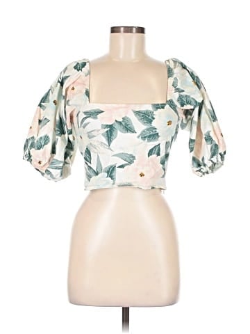 Billabong X The Salty Blonde Short Sleeve Blouse (view 1)