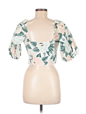 Billabong X The Salty Blonde Short Sleeve Blouse (view 2)