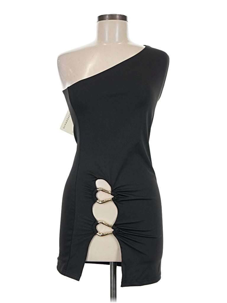 Pre-owned Peppermayo Cocktail Dress In Black