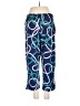 Cuddl Duds Print Blue Casual Pants Size M - photo 2