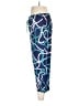 Cuddl Duds Print Blue Casual Pants Size M - photo 5