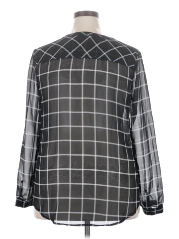 Merona Long Sleeve Blouse (view 2)