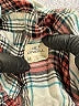 O'Neill 100% Viscose Plaid Silver Long Sleeve Button-Down Shirt Size M - photo 7