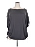 Avon 100% Polyester Gray 3/4 Sleeve Top Size 2X - photo 1