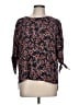 CeCe Black 3/4 Sleeve Blouse Size L - photo 1