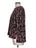 CeCe Black 3/4 Sleeve Blouse Size L - photo 5