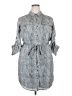 Calvin Klein Gray Casual Dress Size XXL (estimated) - photo 1