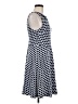 Pixley Polka Dots Blue Casual Dress Size M - photo 4