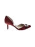 MICHAEL Michael Kors 100% Leather Color Block Burgundy Heels Size 6 - photo 1