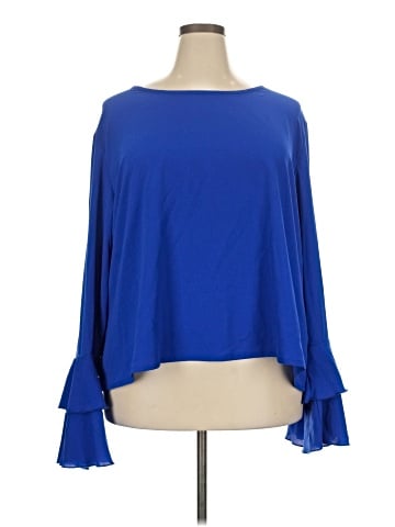 Shein Curve 3/4 Sleeve T-Shirt (view 1)