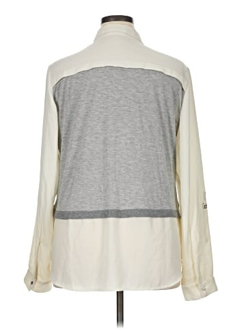 CALVIN KLEIN JEANS Long Sleeve Blouse (view 2)