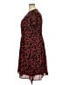 City Chic 100% Polyester Print Red Casual Dress Size 18 Plus (M) - photo 5