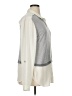 CALVIN KLEIN JEANS 100% Polyester Color Block Gray Long Sleeve Blouse Size XL - photo 4
