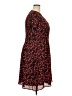 City Chic 100% Polyester Print Red Casual Dress Size 18 Plus (M) - photo 4