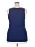 Merona Blue Sleeveless Blouse Size XXL - photo 2