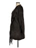 Chico's Design 100% Leather Brown Coat Size S - photo 5