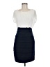 En Focus Studio Color Block Blue Cocktail Dress Size 8 - photo 1