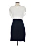 En Focus Studio Color Block Blue Cocktail Dress Size 8 - photo 2