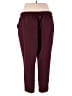 Nine West Solid Burgundy Casual Pants Size XXL - photo 2